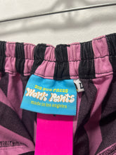 Load image into Gallery viewer, Big Bud Press Pink and black Blend stripes gold accent straight leg Pant
