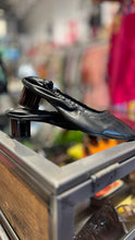 Load image into Gallery viewer, Robert Clergerie Black Leather Low heel Shoe, Size 38.5
