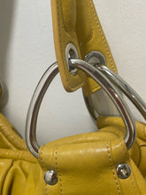 Load image into Gallery viewer, Kooba mustard yellow Leather shoulder Purse
