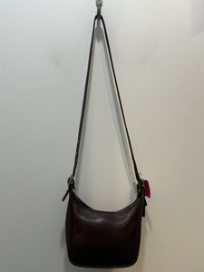 Coach Brown Leather Crossbody Small Purse