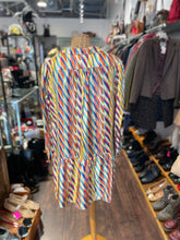 Load image into Gallery viewer, Saloni multi color Silk Print Long sleeve Dress, Size 8
