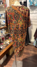 Load image into Gallery viewer, ETRO multi color viscose/wool blend Floral Short sleeve Dress, Size 46
