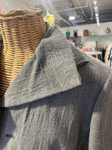 Junya Watanabe Grey Wool button NWT Blazer, Size M