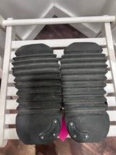 Load image into Gallery viewer, Marsell x Suicoke Black Leather Size 37 ankle &amp; toe strap jagged platform Shoe
