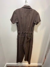 Load image into Gallery viewer, Big Bud Press espresso brown short sleeve Jumpsuit, Size M
