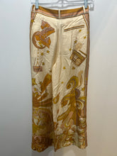 Load image into Gallery viewer, zimmermann Marigold Silk Print Wide Leg Pant
