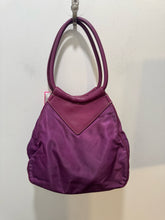 Load image into Gallery viewer, Prada pink purple tessuto Size Medium, Vintage &amp; Gently Worn Purse
