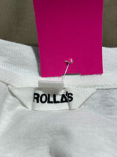 Load image into Gallery viewer, Rolla's white.red &amp; yellow Cotton Blend boots t shirt Top
