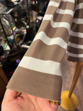 Load image into Gallery viewer, AYR Beige and white Cotton striped Longsleeve Top, Size M
