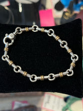 Load image into Gallery viewer, Tiffany &amp; Co two toned 925 &amp; 18k Link Bracelet

