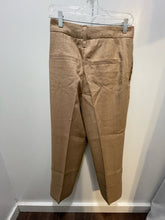 Load image into Gallery viewer, Brunello Cuccinelli Sand Linen Blend Slack style cuffed Pant, Size 6
