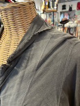 Load image into Gallery viewer, Rundholz Charcoal Cotton mesh lace Button up Dress, Size M
