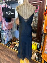 Load image into Gallery viewer, ba&amp;sh Black Polyester lace strappy Dress
