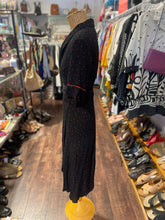 Load image into Gallery viewer, Ganni Black &amp; Red Viscose Polka Dot Dress, Size 36
