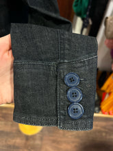 Load image into Gallery viewer, Marc Jacobs dark denim Cotton fit &amp; flare Button up Jacket
