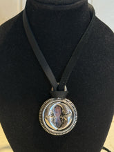 Load image into Gallery viewer, Barry Kieselstein Vintage Designer black &amp; silver Sterling Necklace
