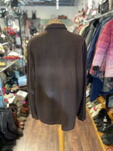 Load image into Gallery viewer, Massimo Dutti Chocolate Wool Blend button down W/Collar Sweater, Size XL
