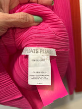 Load image into Gallery viewer, Issey Miyake Pink Poly Pleat Longsleeve Top, Gently Worn underarms, Size S
