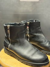 Load image into Gallery viewer, GUCCI Black Leather fur lined Ankle Boot, AS IS, Size 9
