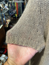 Load image into Gallery viewer, private 02 04 Taupe Cashmere Short sleeve Sweater, Size 2=Medium
