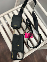 Load image into Gallery viewer, Bandolier Black &amp; Gold Leather Phone case Other
