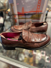 Load image into Gallery viewer, Officine Creative Dark Brown Leather Loafer W/dustbag Shoe, Size 40
