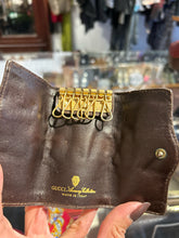 Load image into Gallery viewer, GUCCI Brown Leather Logo Size XS Flap Other
