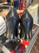 Load image into Gallery viewer, Bottega Veneta Black Leather Size 38 almond neck duster &amp; box inc. Shoe
