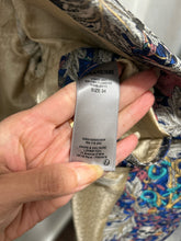 Load image into Gallery viewer, zadig &amp; voltaire Blue &amp; red floral &amp; skull print Blazer, Size 34
