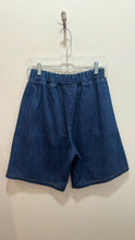Load image into Gallery viewer, le bon shoppe Indigo Cotton Denim stretch waist Shorts
