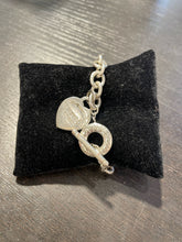 Load image into Gallery viewer, Tiffany &amp; Co Silver Sterling Bracelet W/Heart tag
