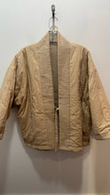 Load image into Gallery viewer, 7115 by Szeki Oatmeal Cotton Blend Quilted NWT! Reversible Jacket, Size XS
