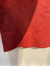 Load image into Gallery viewer, Conscious Clothing Orange &amp; Red Organic Cotton white stitching Pant, Size S
