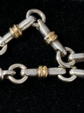Load image into Gallery viewer, Tiffany &amp; Co two toned 925 &amp; 18k Link Bracelet

