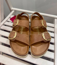 Load image into Gallery viewer, Birkenstock Chestnut Leather Size 42 Shoe
