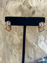 Load image into Gallery viewer, EFFY Gold 14k Diamonds W/Precious Stones Jaguar Earrings
