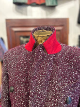 Load image into Gallery viewer, Rag &amp; Bone Violet Wool Blend Tweed Buttons shoulder pads Blazer
