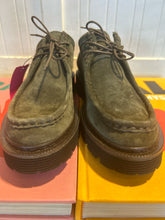 Load image into Gallery viewer, Sturlini Green Leather Oxfords lace up Shoe, Size 39
