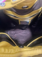 Load image into Gallery viewer, Kooba mustard yellow Leather shoulder Purse
