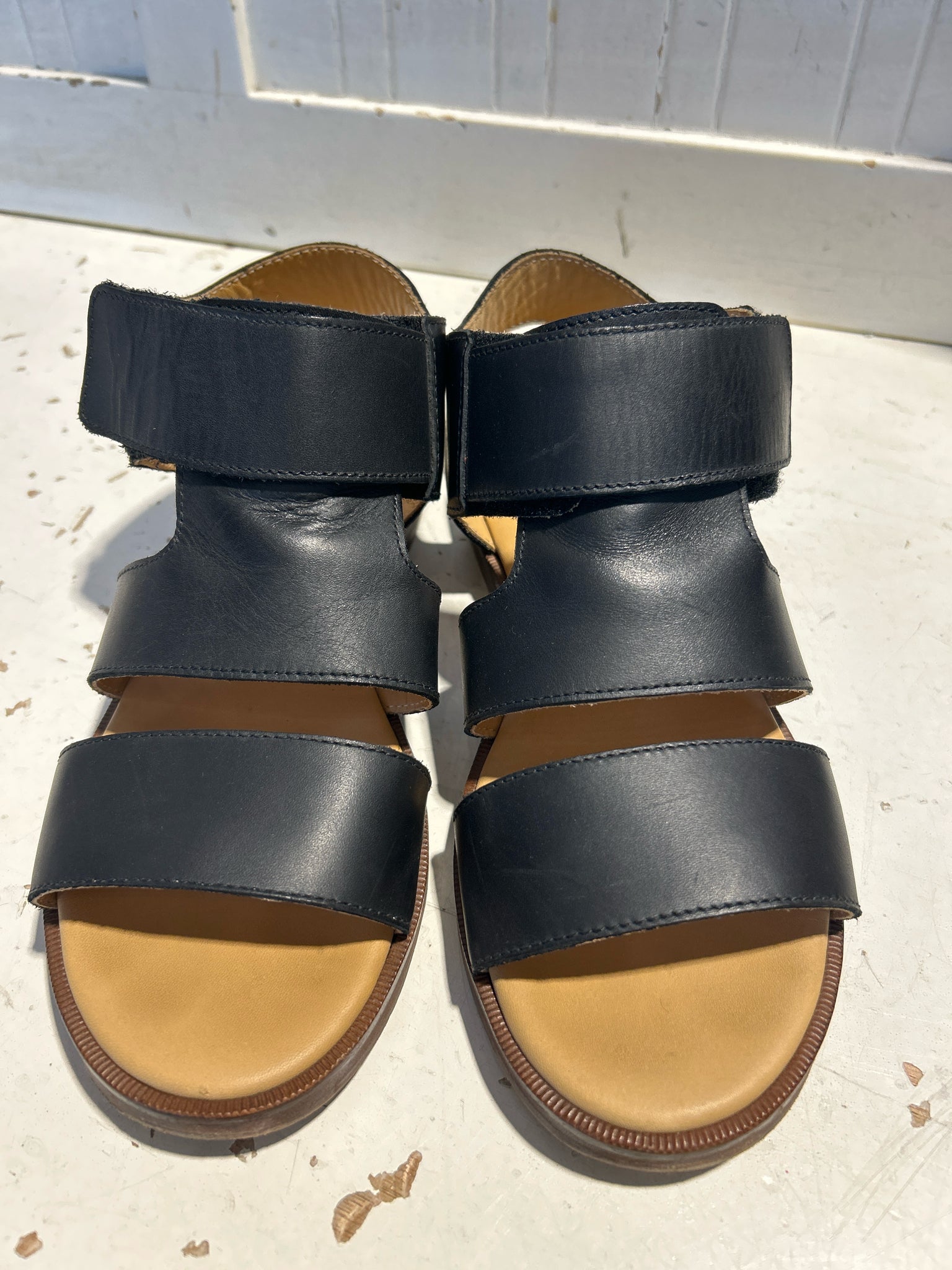Maison Margiela Black & Brown Size 37 Sandal Shoe