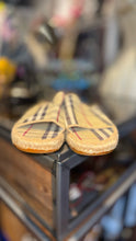 Load image into Gallery viewer, Burberry Tan &amp; Black espadrille slip on Shoe, Size 43
