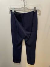 Load image into Gallery viewer, The Row Navy Viscose blend stretch fitted ankle Pant, Size S
