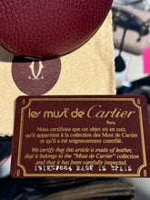 Load image into Gallery viewer, Cartier Vintage Ox Blood Leather coin purse, Original box and Authentication Card
