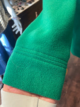 Load image into Gallery viewer, Marques&#39;Almeida Green Wool Blend solid Half zip oversized Jacket/Top, Size S
