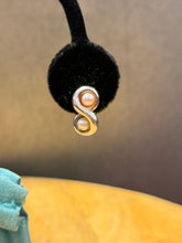 Load image into Gallery viewer, Tiffany &amp; Co Sterling Silver Pearl Earrings, w/duster

