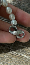Load image into Gallery viewer, Tiffany &amp; Co  Sterling Silver W/Pearls Eternity Necklace
