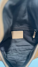 Load image into Gallery viewer, Coach Tan Leather silver hardware Purse
