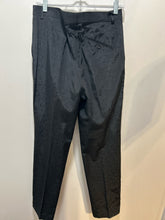 Load image into Gallery viewer, Jean P.Gaultier Black Rayon diamonds pockets tapered Pant, Size 8

