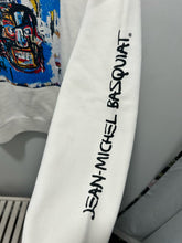 Load image into Gallery viewer, jean-michel basquiat White Art Deco Sweater, Size M
