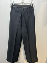 Load image into Gallery viewer, Prada Black Blend Logo side zip Pant AS IS-holes, Size 36
